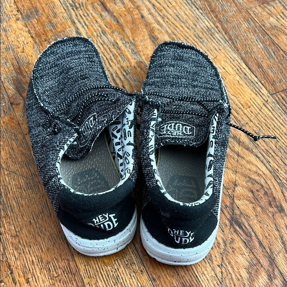 Hey Dude Black Slip-On Shoes - Picture 2 of 5